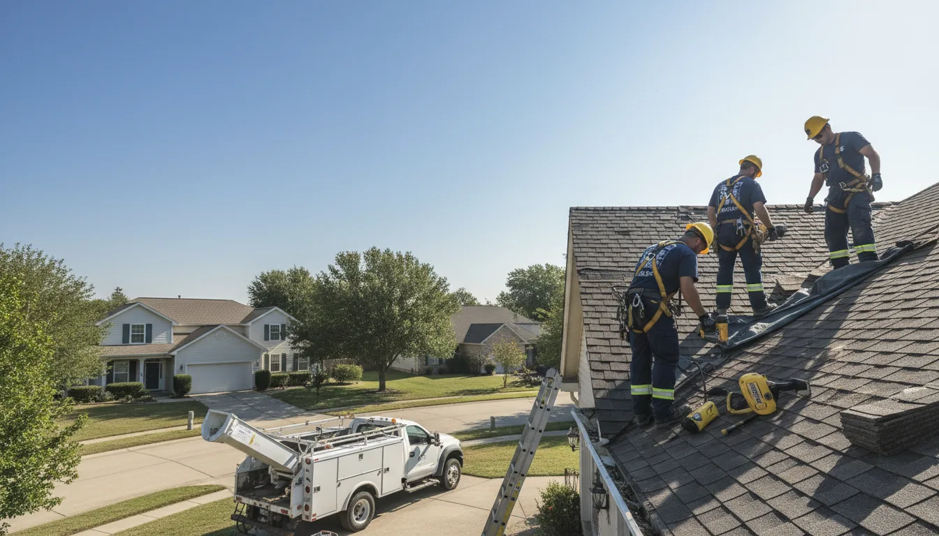 Hail Damage Roof Repair in Frackville, PA